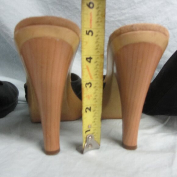 diba girl mary janes "Heather" BLACK high heels size 11 (CL119) - Picture 6 of 15